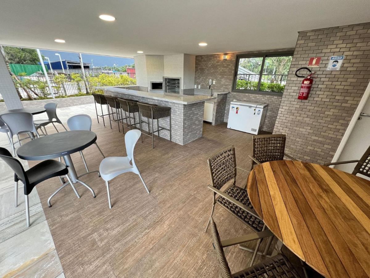Home 49 I Apto Pe Na Areia E Piscina Aquecida Em Bertioga Ngoại thất bức ảnh