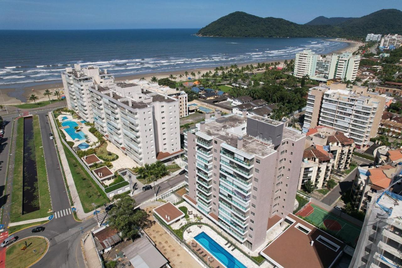 Home 49 I Apto Pe Na Areia E Piscina Aquecida Em Bertioga Ngoại thất bức ảnh